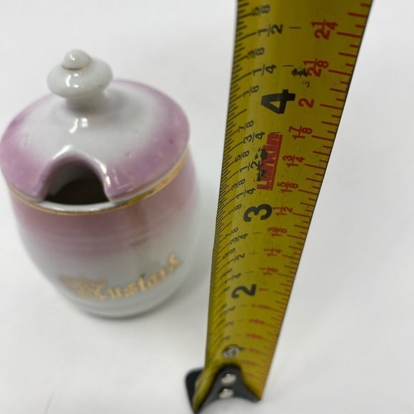 Small Vintage Mustard Pot - Picture 5 of 7